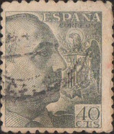 Espagne Poste Obl Yv: 683 Mi:847A Ed:925 General Franco & Armoiries (cachet Rond) - Usados