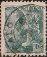 Espagne Poste Obl Yv: 667 Mi:831 Ed:870 General Franco & Armoiries (TB Cachet Rond) - Used Stamps