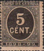 Espagne FM N** Yv:23 Mi:26ZA Ed:236 Impto De Guerra (Petit Def.gomme) - Military Service Stamp