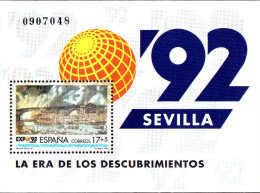 Espagne Bloc N** Yv: 49 Mi:43 Exposition Universelle Seville - Blocks & Kleinbögen