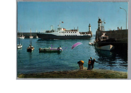 BELLE ILE EN MER 56 - Le Port Du Palais Bateau Touristique Ferry Pêcheur - Belle Ile En Mer