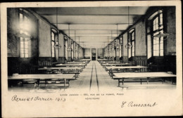 CPA Paris XVI Passy, Lycée Janson De Sailly, Speiseraum, 106 Rue De La Pompe - Autres & Non Classés