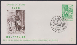 Belgique FDC 1965 1328 Journée Du Timbre Postes Chevaux Houffalize - 1961-1970
