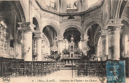 FRANCE - Triel - Intérieur De L'église - Le Chœur - Carte Postale Ancienne - Triel Sur Seine