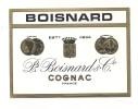 Etiquette De  Cognac   -  Boisnard - Other & Unclassified