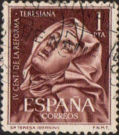 Espagne Poste Obl Yv:1094 Mi:1315 Ed:1429 Sta Teresa Bernini (Beau Cachet Rond) - Usados