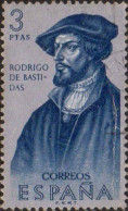 Espagne Poste Obl Yv:1053 Mi:1275 Rodrigo De Bastidas (cachet Rond) - Usados