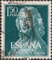 Espagne Poste Obl Yv:1006 Mi:1224 Leandro F.Moratin (cachet Rond) - Gebruikt