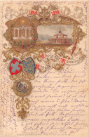 ¤¤   -  SUISSE   -  Illustrateur  -  Carte écrite En 1899    -   ¤¤ - Altri & Non Classificati