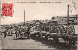 02  LAON - L'embarquement Du Matériel - Laon