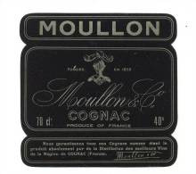Etiquette De  Cognac    -  Moullon - Altri & Non Classificati