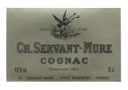 Etiquette De  Cognac  -  Servant  Mure - Andere & Zonder Classificatie