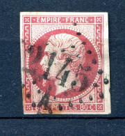 060524 TIMBRE FRANCE N° 17B     Marges  Voir Scan   Rousseur - 1853-1860 Napoléon III.