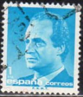 Espagne Poste Obl Yv:2413 Mi:2678 Juan-Carlos Ier Profil Ed:2794 (Obl.mécanique) - Usati