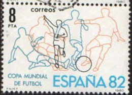 Espagne Poste Obl Yv:2217 Mi:2462 Copa Mundial De Futbol España 82 Ed:2570 (Obl.mécanique) - Gebraucht