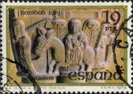 Espagne Poste Obl Yv:2197 Mi:2443 Navidad 1979 La Huida A Egipto Huesca (Beau Cachet Rond) - Used Stamps