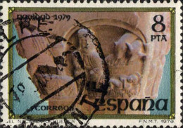 Espagne Poste Obl Yv:2196 Mi:2442 Navidad 1979 El Nacimiento Huesca (TB Cachet Rond) - Gebruikt