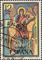 Espagne Poste Obl Yv:2092 Mi:2339 Ed:2447 Navidad 1977 (TB Cachet Rond) - Used Stamps