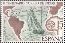 Espagne Poste Obl Yv:2083 Mi:2330 II Centenario Correo De Indias Ed:2437 (Lign.Ondulées) - Used Stamps