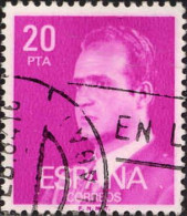 Espagne Poste Obl Yv:2061 Mi:2309 Ed:2396 Juan-Carlos Ier Profil (Beau Cachet Rond) - Used Stamps