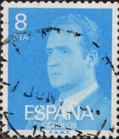 Espagne Poste Obl Yv:2058 Mi:2306 Ed:2393 Juan-Carlos Ier Profil (Beau Cachet Rond) - Usati