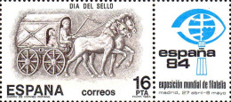 Espagne Poste N** Yv:2338 Mi:2604 Dia Del Sello Carro De Correo Romano - Unused Stamps