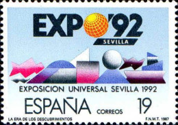 Espagne Poste N** Yv:2493/2494 Exposition Universelle Seville 1.Serie - Ungebraucht