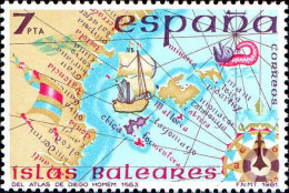 Espagne Poste N** Yv:2250/2251 L'Espagne Insulaire - Unused Stamps