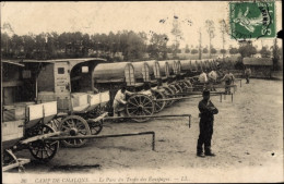 CPA Camp De Chalons Marne, The Crew Train Park - Sonstige & Ohne Zuordnung