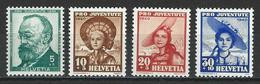 SBK J93-96, Mi 373-76 ** MNH - Unused Stamps