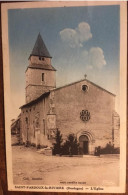 Cp 24 Dordogne, Colorisée, Saint Pardoux La Rivière L'Eglise, Coll Amelin, Photo Combier CIM, Non écrite - Autres & Non Classés