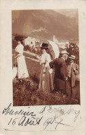 ¤¤   -  SUISSE   -   ENGELBERG   -   Carte-Photo D'un Groupe En 1907   -   ¤¤ - Engelberg