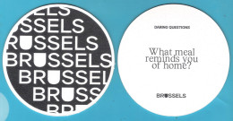 Sous Bock Brussels Recto Verso - Beer Mats