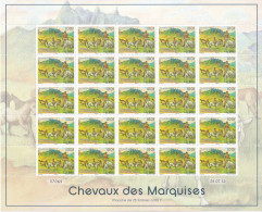 Polynésie N°1007/1008 - Feuille Entière - Neufs ** Sans Charnière - TB - Unused Stamps