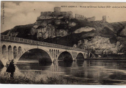 Les Andelys Le Petit Andely Ruines Du Chateau Gaillard - Les Andelys