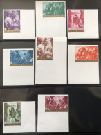 République Rwandaise 1967 Peintures Du XVe Au XVIIe Siècle Série Non Dentelés - Unused Stamps