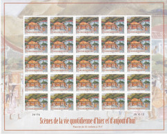 Polynésie N°1013/1014 - Feuille Entière - Neufs ** Sans Charnière - TB - Unused Stamps