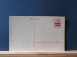 ENTIER591  CP  ROUMANIE  XX GERMANIA SURCHARGE - Postal Stationery