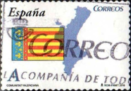 Espagne Poste Obl Yv:4174 Mi:4470 Ed:4529 Comunitat Valenciana (Belle Obl.mécanique) - Usados