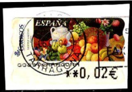 Espagne Lisa Obl Yv: 88 Mi:135 Summer Gallery Frutas (TB Cachet à Date) Tarragona 5-7-04 - Usati