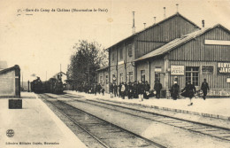 Gare Du Camp De Châlons - Train En Gare "animés" - Châlons-sur-Marne