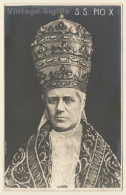 Vaticano: S.S. Pio X / Pope - Pabst - Papa (Vintage RPPC 1900s) - Historische Persönlichkeiten