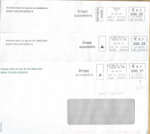 EMA De La Valette Du Var GRIPPE SAISONNIERE Tarif Spécial 0,37 En 2021-0,39 En 2022 Et 0,42 En 2023 - Posttarieven