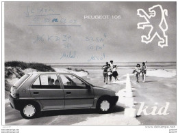 Dépliant Peugeot 106 Kid, 1994 - Publicités