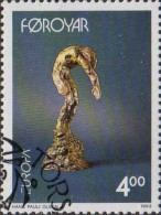 Feroe Poste Obl Yv:240/241 Europa Cept Art Contemporain (TB Cachet Rond) - Isole Faroer