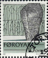 Feroe Poste Obl Yv: 59/63 Ecrits Historiques Des Îles Féroé (TB Cachet Rond) - Faroe Islands