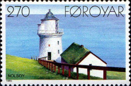 Feroe Poste N** Yv:115/118 Phares - Isole Faroer