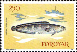 Feroe Poste N** Yv: 80/83 Poissons Autour De Féroé - Isole Faroer