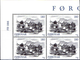 Feroe Poste N** Yv: 66/68 Villages Des Îles Ingalvur Av Reyni Coin D.feuille X4 - Faroe Islands