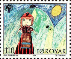 Feroe Poste N** Yv: 39/41 Année Internationale De L'Enfant - Faroe Islands